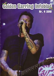 Golden Earring fanclub magazine 2010#4 front cover